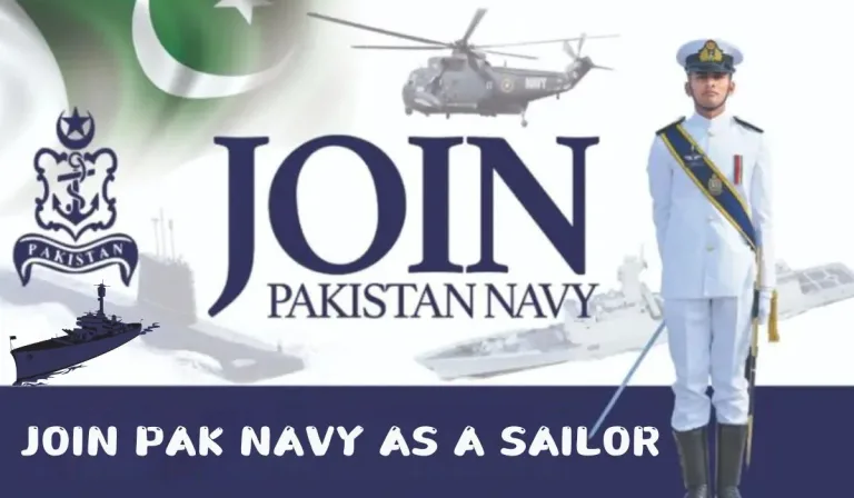 join Pak Navy as a Sailor online apply 2024 -a