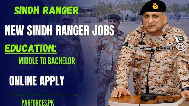 Sindh Rangers Jobs 2024